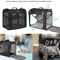 Wakytu 2in1 Foldable Double Pet Carrier For Cats And Dogs 3