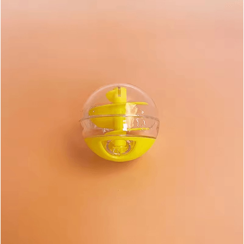 SmartTreat Interactive Cat Food Puzzle Ball For Slow Feeding Enrichment 2