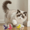 SmartTreat Interactive Cat Food Puzzle Ball For Slow Feeding Enrichment 3