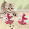 SmartTreat Interactive Cat Food Puzzle Ball For Slow Feeding Enrichment 0