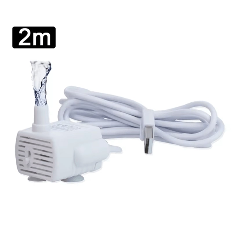 AquaFlow USB Replacement Water Pump For Pet Water Fountains 1