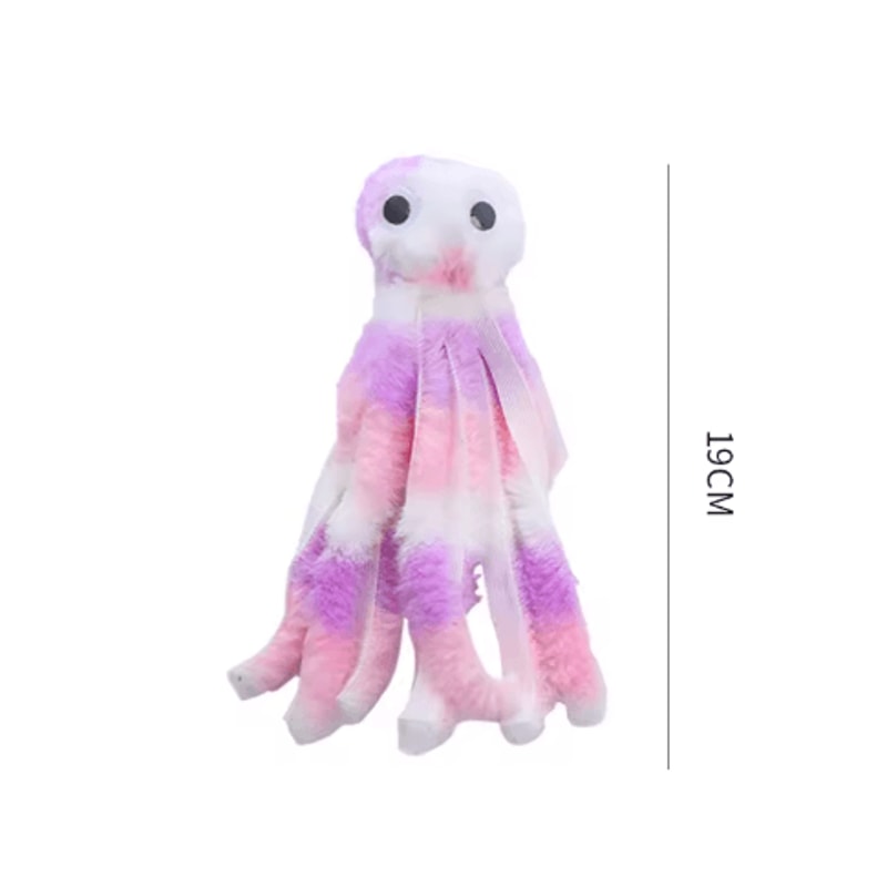 OctoPaws Plush Octopus Cat Toy For Interactive Play 1