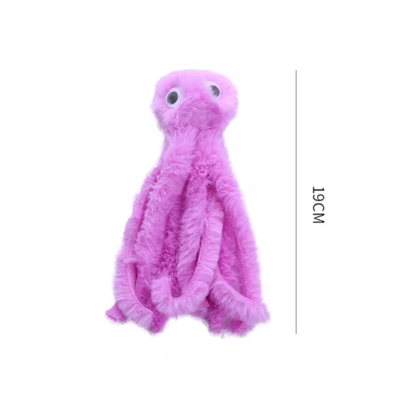 OctoPaws Plush Octopus Cat Toy For Interactive Play 2
