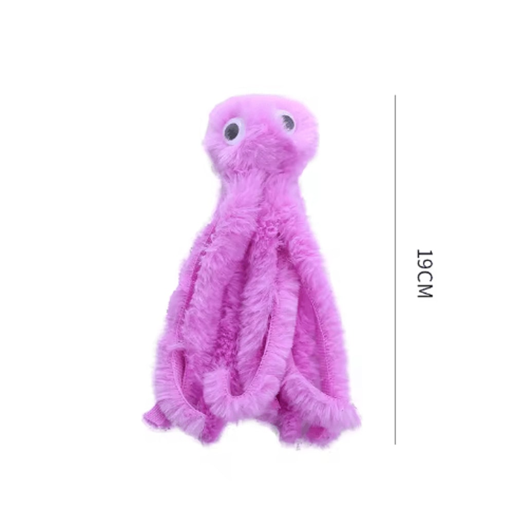 OctoPaws Plush Octopus Cat Toy For Interactive Play 5