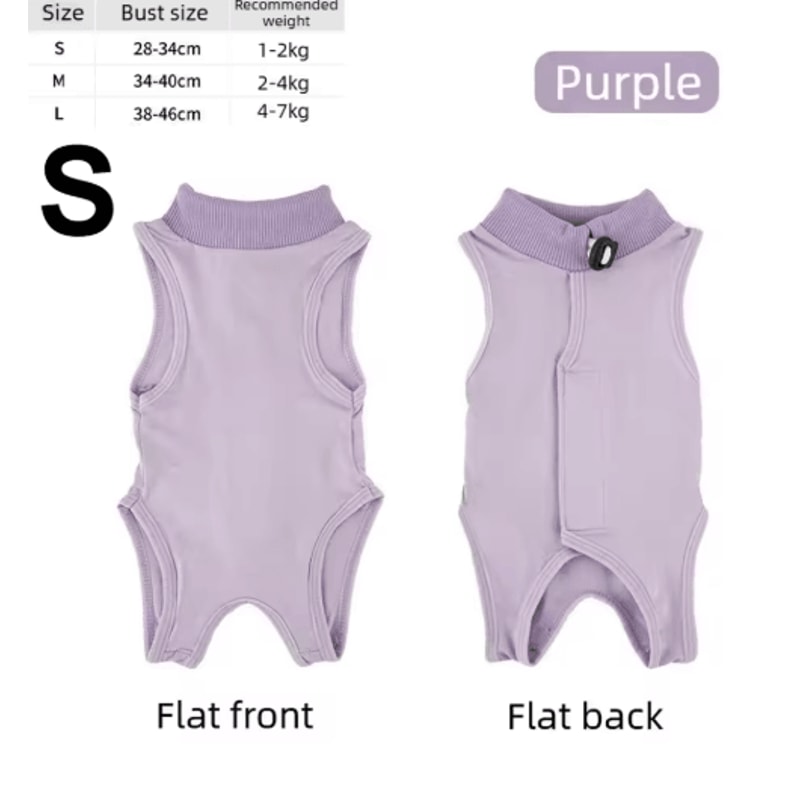 ComfortCare Cat Recovery Suit For PostSurgery Protection 2