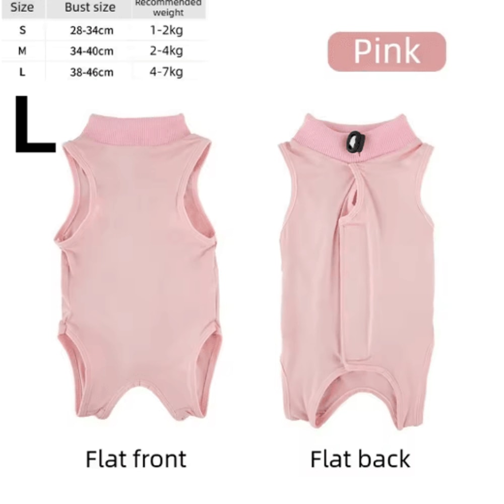 ComfortCare Cat Recovery Suit For PostSurgery Protection 3