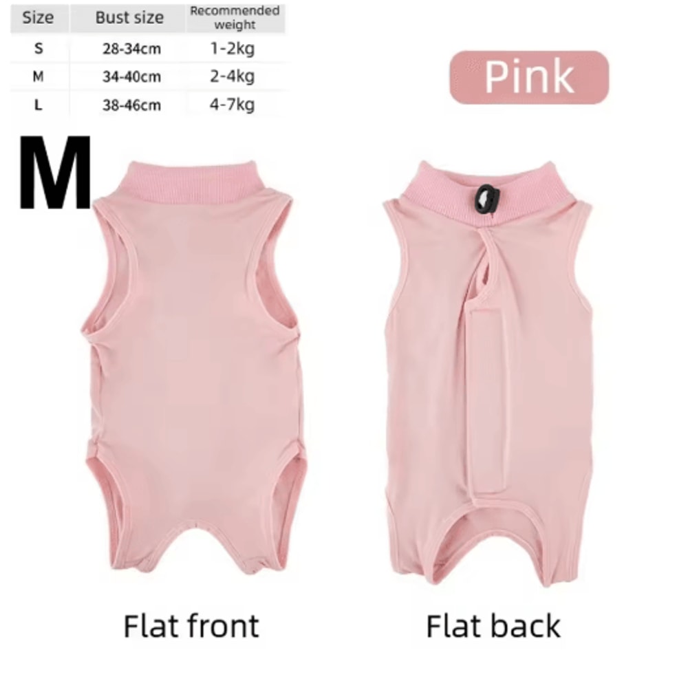 ComfortCare Cat Recovery Suit For PostSurgery Protection 4