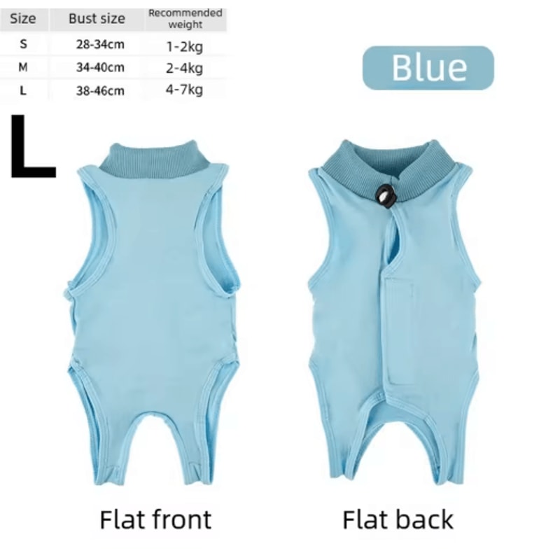 ComfortCare Cat Recovery Suit For PostSurgery Protection 6