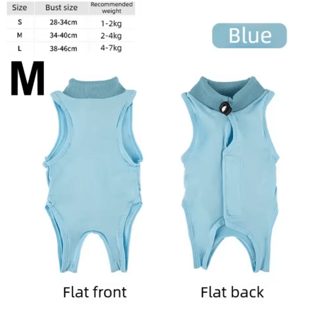 ComfortCare Cat Recovery Suit For PostSurgery Protection 7
