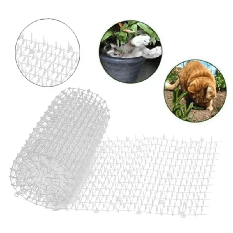 GardenShield AntiDig Cat Scat Mat With Protective Spikes 6
