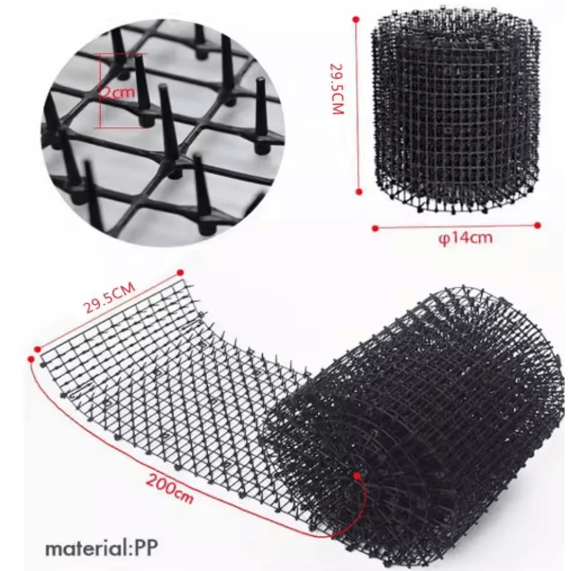 GardenShield AntiDig Cat Scat Mat With Protective Spikes 7