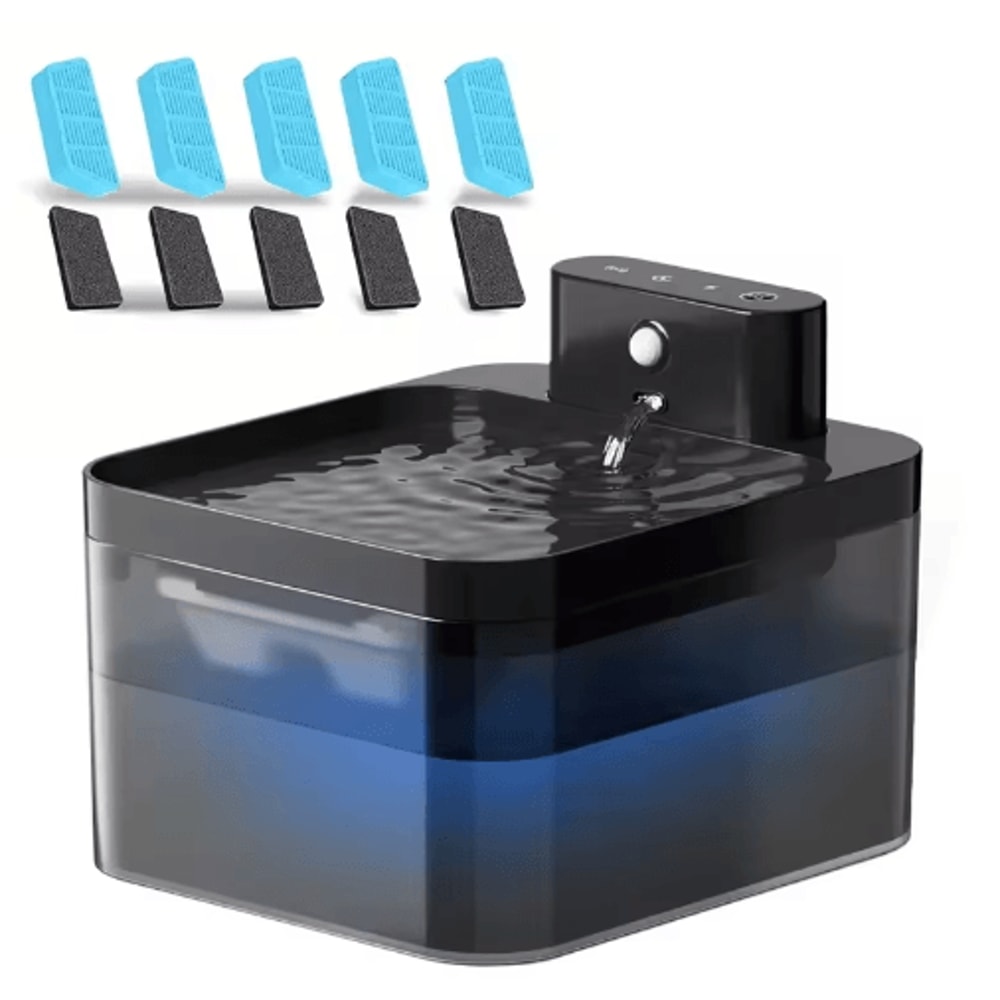 AquaSense 22L Wireless Automatic Pet Water Fountain With Infrared Sensor 1