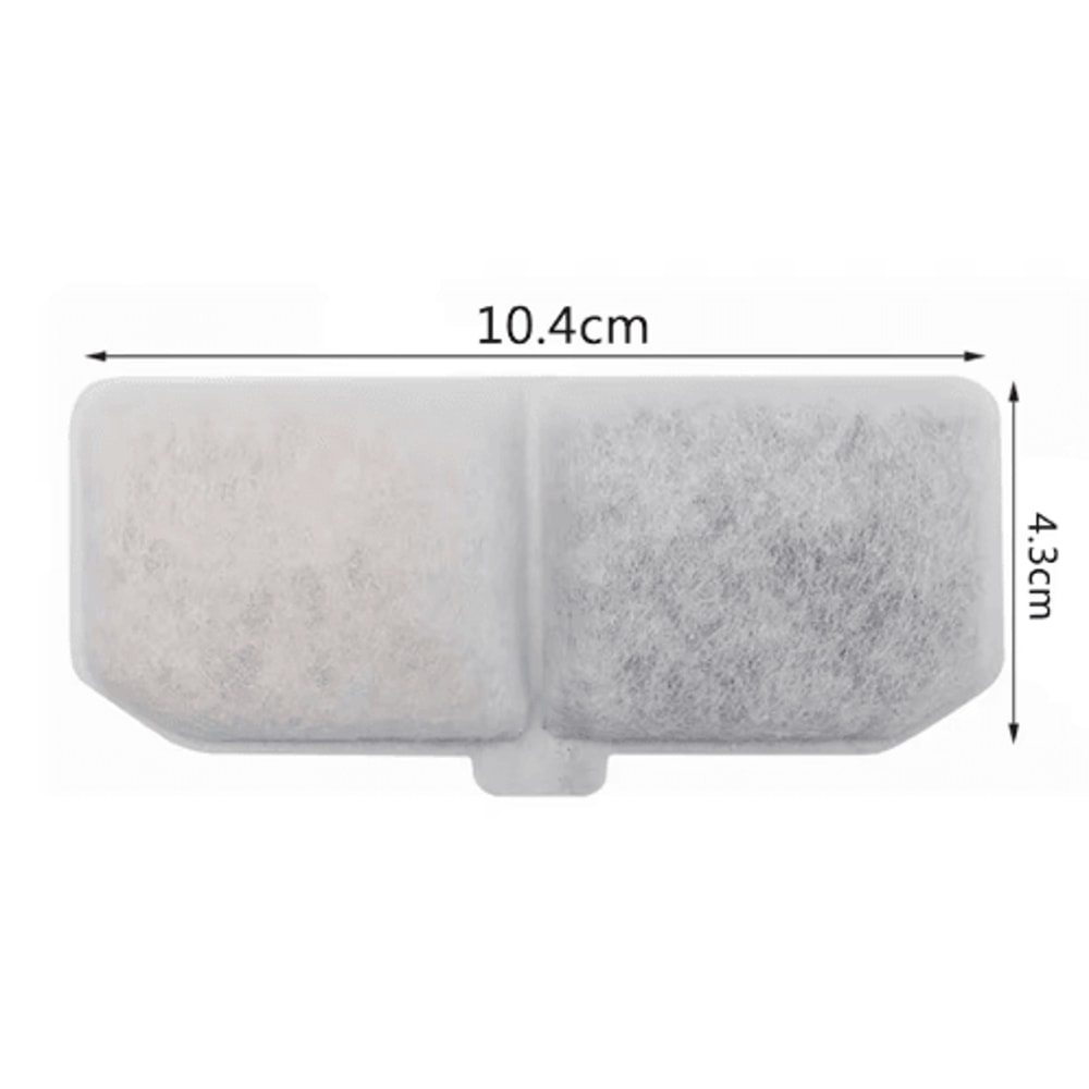 PureFlow Replacement Water Filters For Cat Dog Water Fountains 3