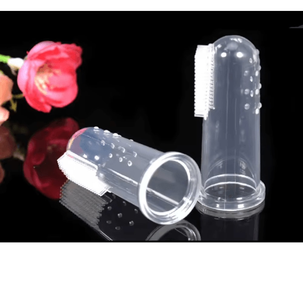 GentleSmile Soft Finger Pet Toothbrush For Dogs Cats 3
