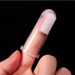 gentlesmile soft finger pet toothbrush for dogs & cats