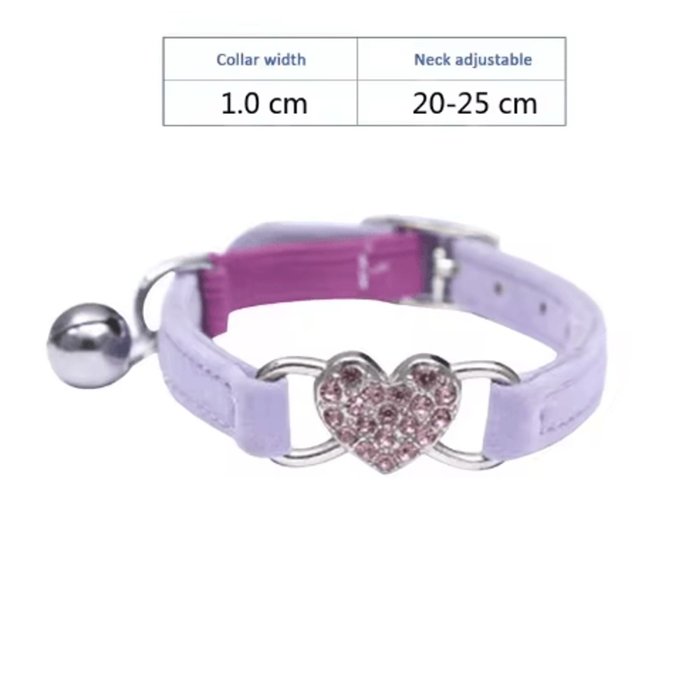 SafePurr Breakaway Cat Collar With Bell For Kittens Cats 5