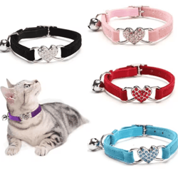 safepurr breakaway cat collar with bell for kittens & cats