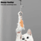 DragonTotoro 360 Rotating Cat Teaser Wand With Bell Fish Head Toy 7