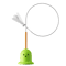 FeatherFlex Suction Cup Cat Teaser Wand With Bell BiteResistant Design 1