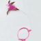 FeatherFlex Suction Cup Cat Teaser Wand With Bell BiteResistant Design 2
