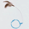 FeatherFlex Suction Cup Cat Teaser Wand With Bell BiteResistant Design 4