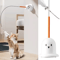 FeatherFlex Suction Cup Cat Teaser Wand With Bell BiteResistant Design 11