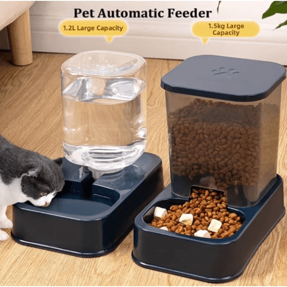 EasyServe Automatic Pet Feeder Water Dispenser Set 0