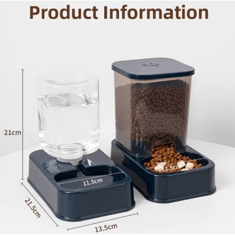 EasyServe Automatic Pet Feeder Water Dispenser Set 7