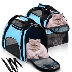 travelease foldable pet carrier bag for cats & small dogs