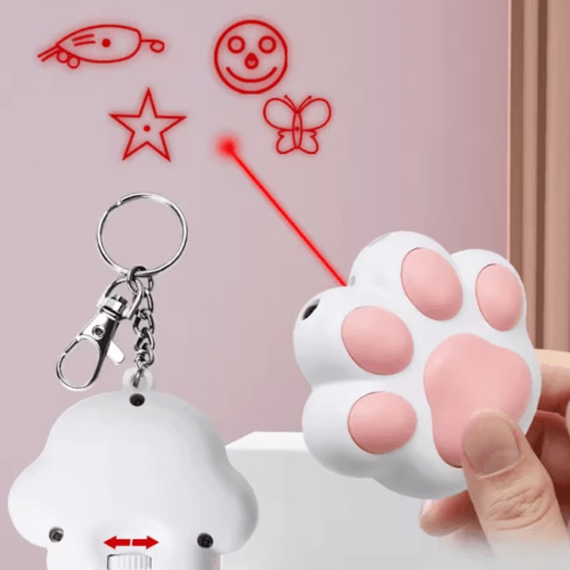 LaserPounce USB Rechargeable Interactive Cat Laser Toy 6