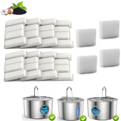 pure flow replacement filter & sponge kit for ty09/ty10 cat water fountains