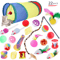 Play Paws 1224 Piece Interactive Cat Toy Variety Set 1