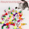 Feather Mouse Mini Plush Cat Toy Set For Interactive Play 8