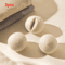 Interactive Silent Wool Ball Cat Toy With Teaser Stick For Boredom Relie 1