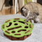 Interactive Cat Puzzle Maze Scratcher Toy With Bell For Mental Enrichment 5