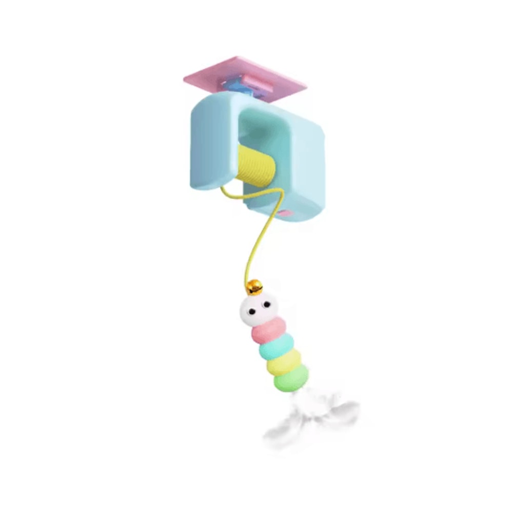 Sky Hunt Automatic Flying Bird Cat Toy With Hanging Door Design 0