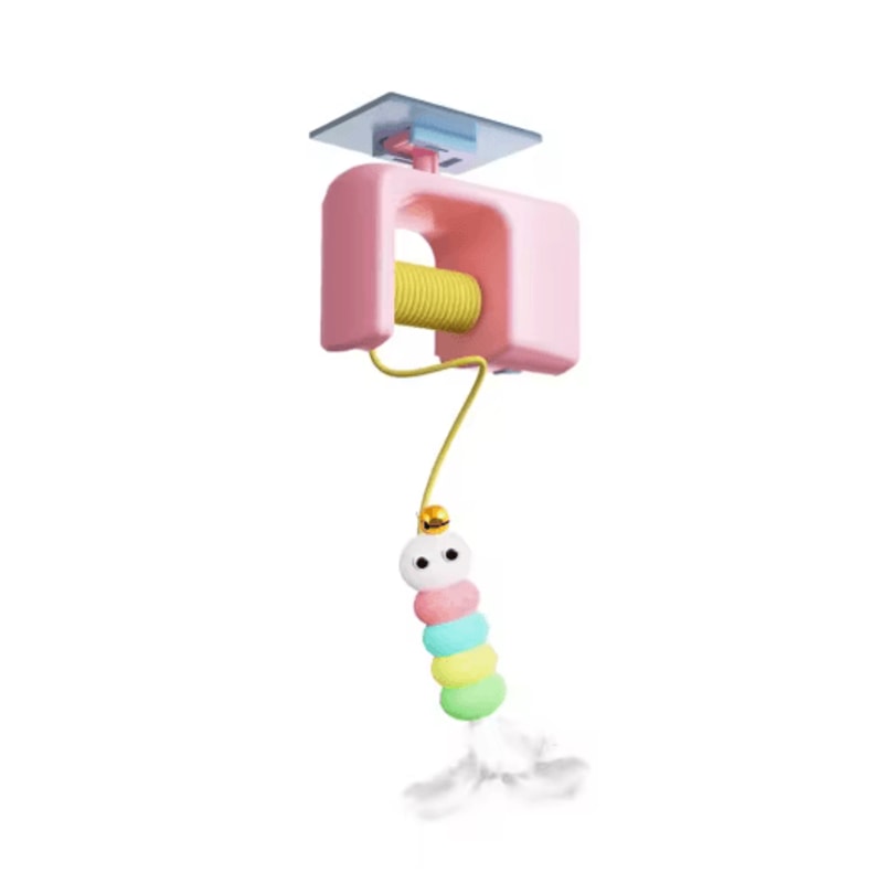 Sky Hunt Automatic Flying Bird Cat Toy With Hanging Door Design 1
