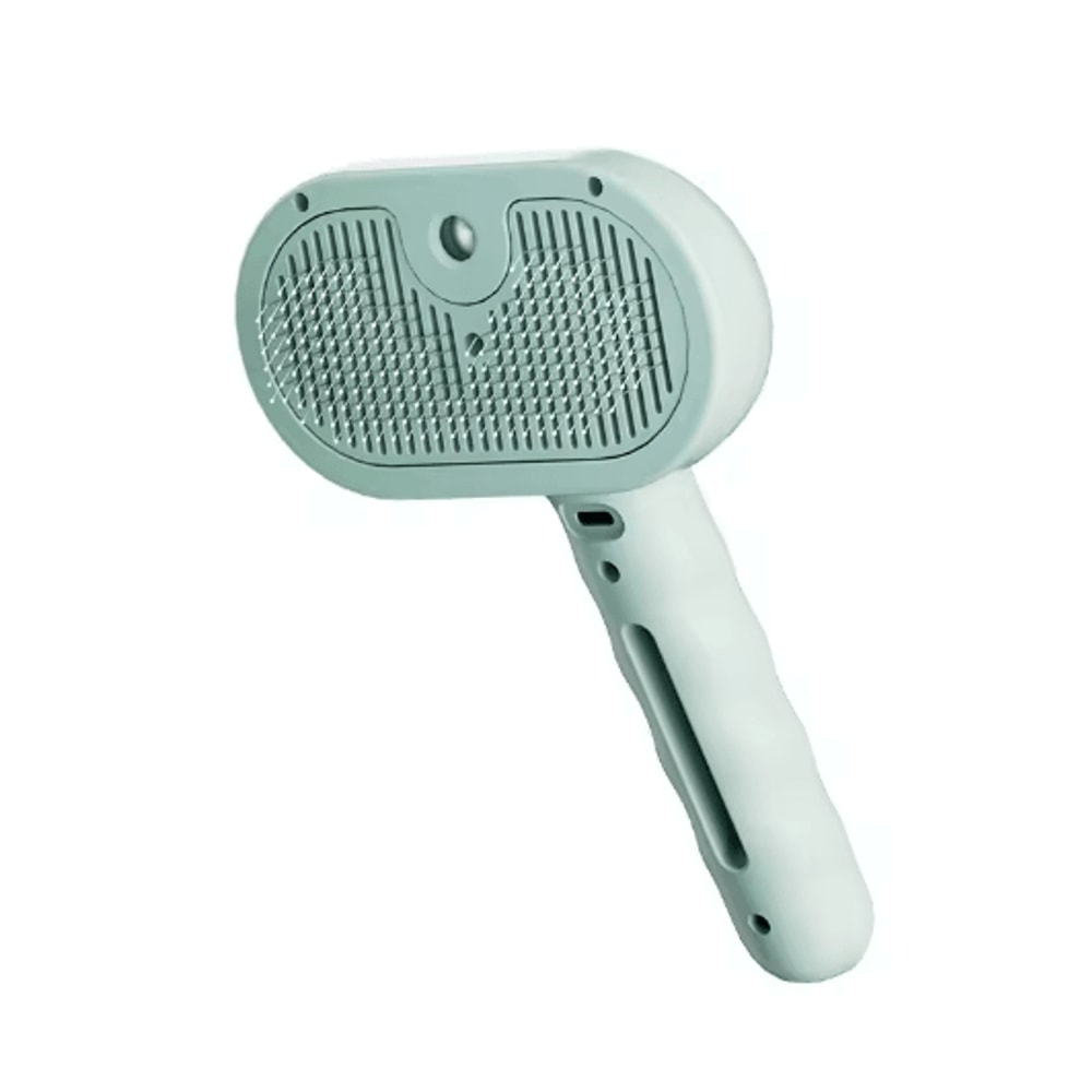 Steam Groom 3in1 Electric Pet Hair Brush With Spray Massage Function 1