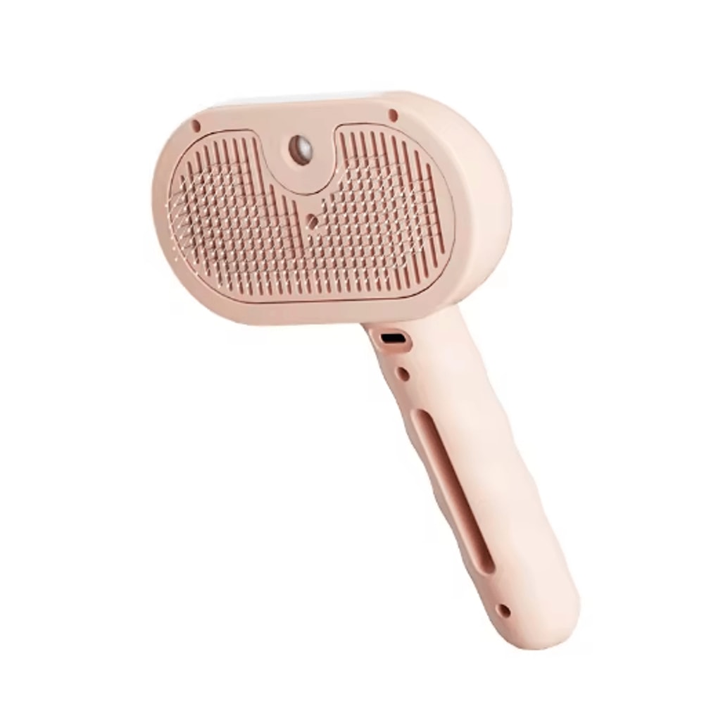Steam Groom 3in1 Electric Pet Hair Brush With Spray Massage Function 2