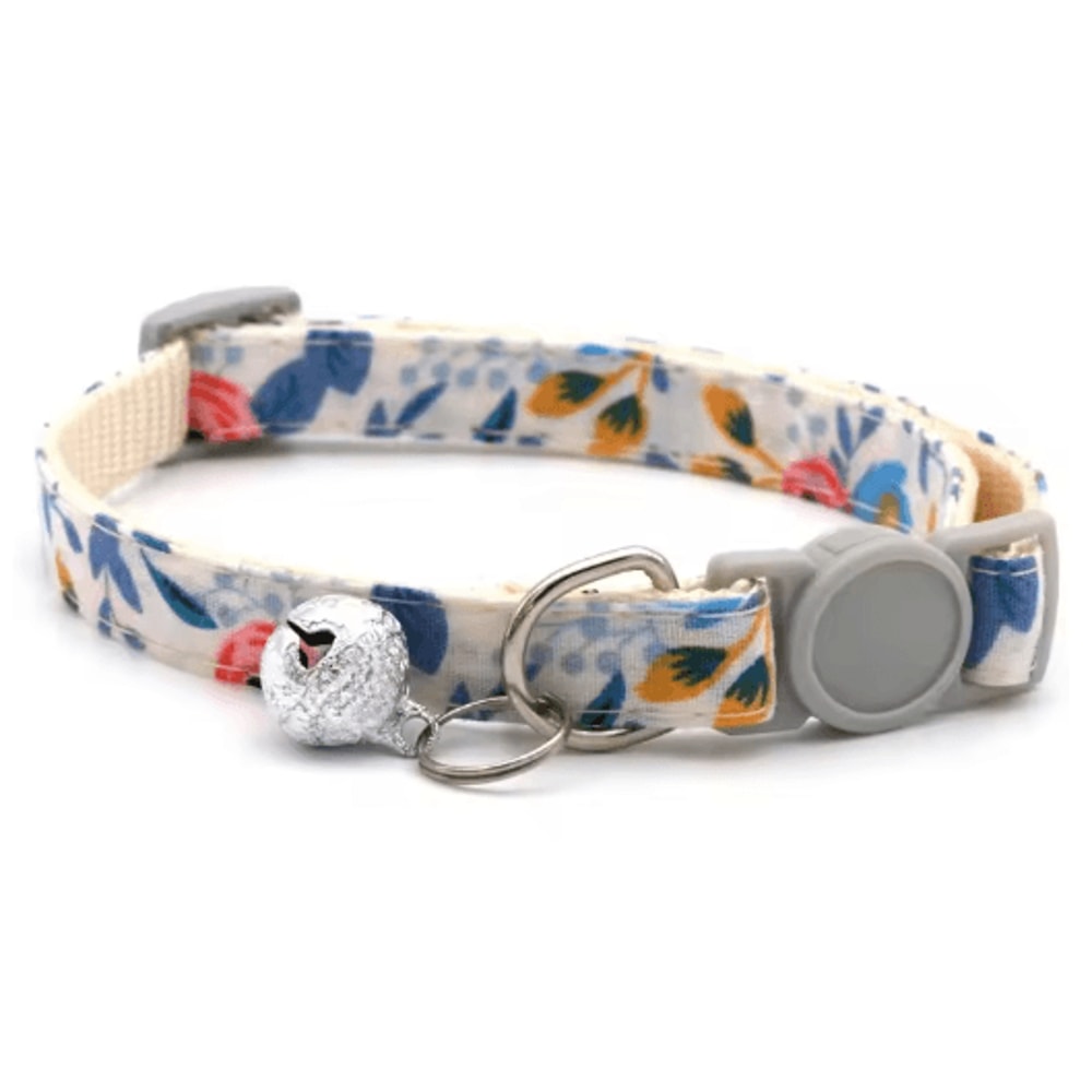 Daisy Charm Adjustable Pet Bandana Collar For Cats Small Dogs 6