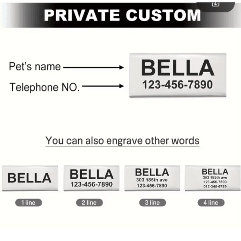 Personalized Camouflage Cat Collar With Custom Name ID Tag And Bell 12