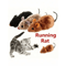 WindUp Plush Mouse Cat Toy With Mechanical Movement For Interactive Play 2