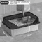 KEMORELA XL Stainless Steel Cat Litter Box With Lid And High Sides 1