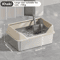 KEMORELA XL Stainless Steel Cat Litter Box With Lid And High Sides 8