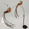 Suction Cup Feather Cat Teaser Wand With Simulation Bird Toy 4