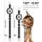 Reflective Cat Collar With Air Tag Holder And QR ID Tag For Dual Pet Protection 10