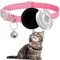 Reflective Cat Collar With Air Tag Holder And QR ID Tag For Dual Pet Protection 2