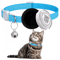 Reflective Cat Collar With Air Tag Holder And QR ID Tag For Dual Pet Protection 4