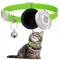 Reflective Cat Collar With Air Tag Holder And QR ID Tag For Dual Pet Protection 5