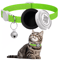 Reflective Cat Collar With Air Tag Holder And QR ID Tag For Dual Pet Protection 5